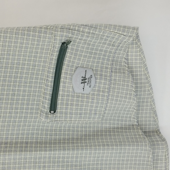 WOOLRICH Travel Outfitter Sportsman Shirt w/ Zippered Pocket - Picture 2 of 12